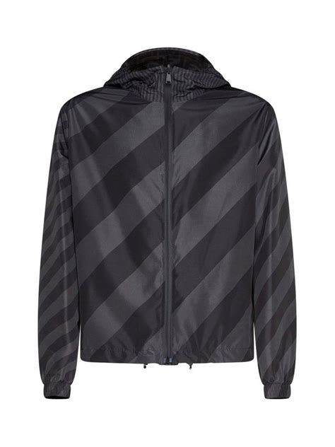 fendi reversible jacket replica|fendi windbreaker jacket black.